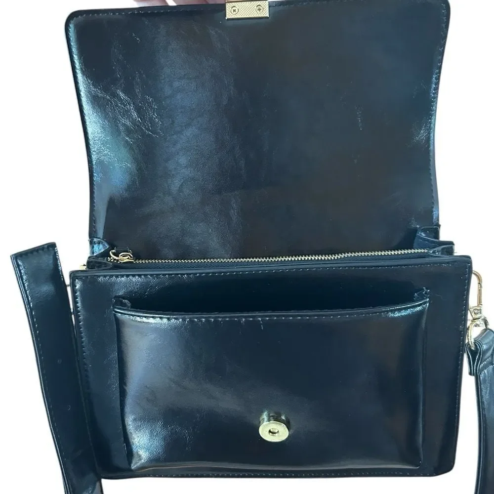 Rachel Zoe mini satchel 100%‎ leather